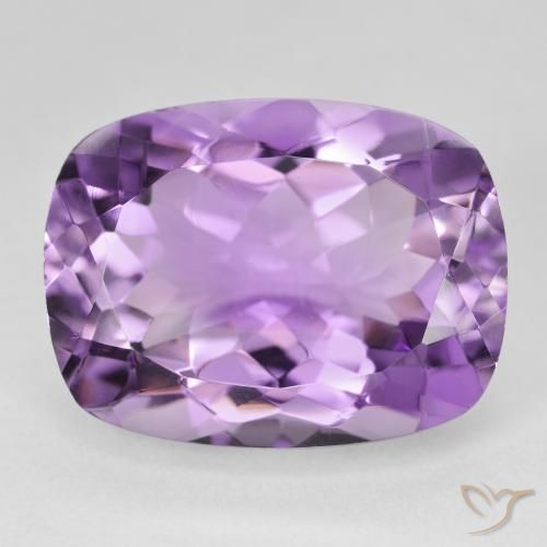 18.76ct Natural Violeta rosado medio Amatista, Forma Cojín, VS
