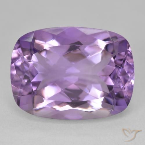 18.69ct Natural Violeta medio Amatista, Forma Cojín, VVS