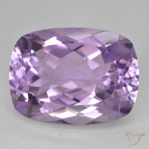 20.24ct Natural Violeta medio Amatista, Forma Cojín, VVS