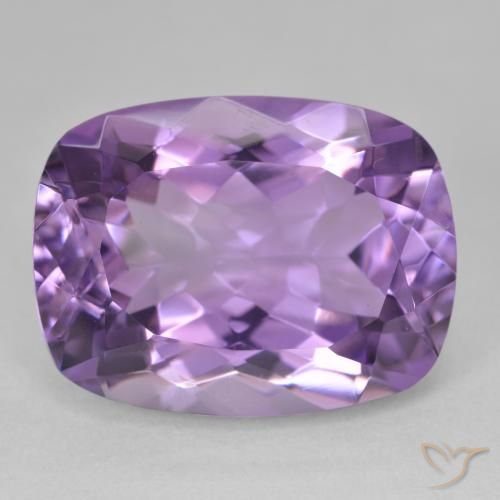 18.92ct Natural Violeta berenjena Amatista, Forma Cojín, VVS