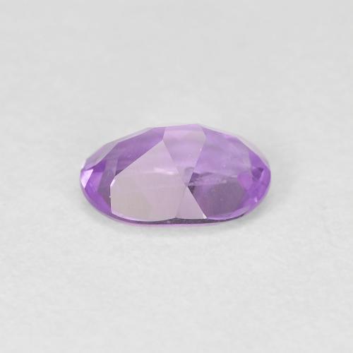 Amatista Violeta púrpura natural de 0.67 ct, Ovalada, VS