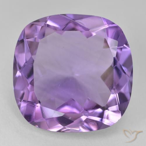 17.69ct Natural Violeta medio Amatista, Forma Cojín, VVS