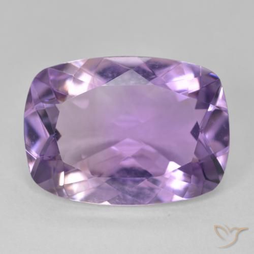 10.90ct Natural Violeta iris Amatista, Forma Cojín, VVS