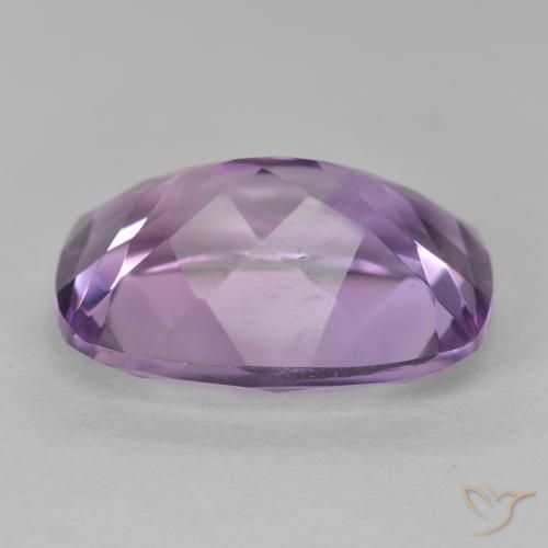 Amatista Violeta púrpura natural de 12.61 ct, Forma Cojín, VVS