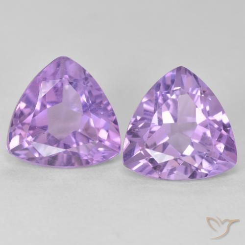 5.94ctw Natural Violeta medio Amatista, Trillón, VS