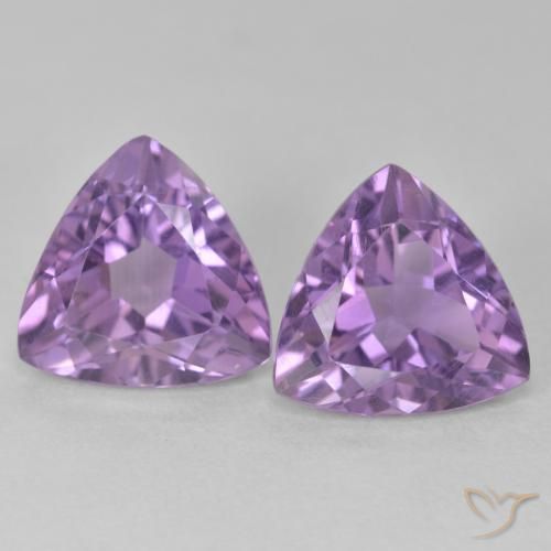 5.65ctw Natural Violeta medio Amatista, Trillón, VS