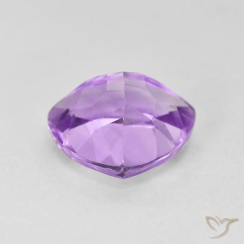 Amatista Violeta claro natural de 2.94 ct, Trillón, VVS-VS