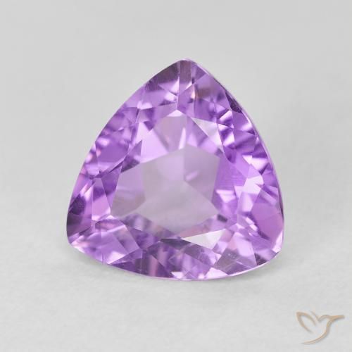 Amatista Violeta rosado natural de 2.78 ct, Trillón, VVS-VS