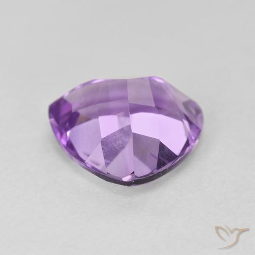 Amatista Violeta rosado natural de 2.78 ct, Trillón, VVS-VS