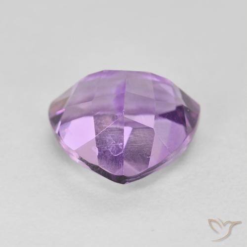 Amatista Violeta rosado natural de 3.23 ct, Trillón, VVS-VS