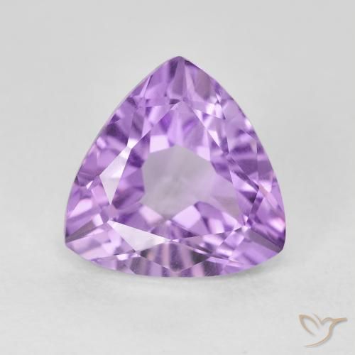 2.93ct Natural Violeta medio Amatista, Trillón, VVS-VS