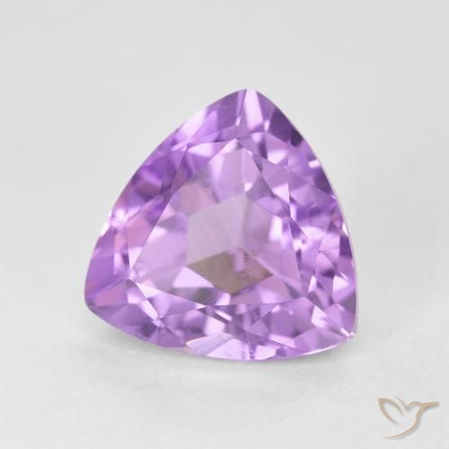 Amatista Violeta rosado natural de 3.20 ct, Trillón, VVS-VS