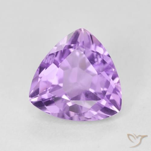 Amatista Violeta rosado natural de 3.05 ct, Trillón, VVS-VS