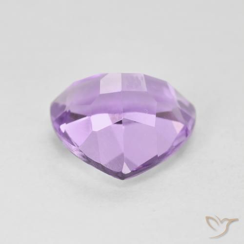 Amatista Violeta rosado natural de 3.05 ct, Trillón, VVS-VS