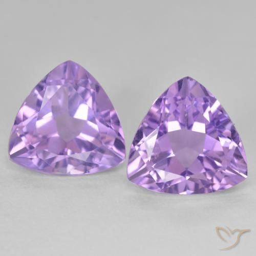 5.84ctw Natural Violeta oscuro Amatista, Trillón, VS