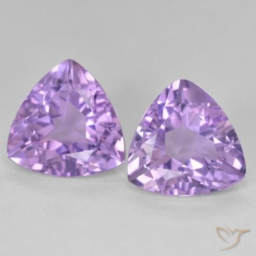 5.59ctw Natural Violeta medio Amatista, Trillón, VS