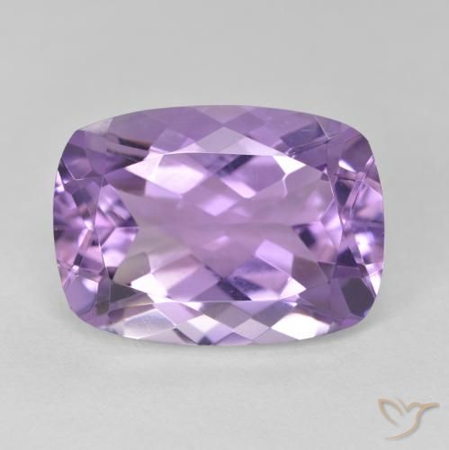 13.05ct Natural Violeta oscuro Amatista, Forma Cojín, VVS