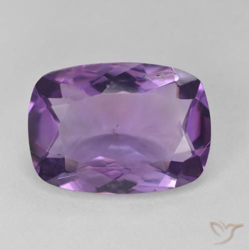 10.37ct Natural Violeta medio Amatista, Forma Cojín, VVS