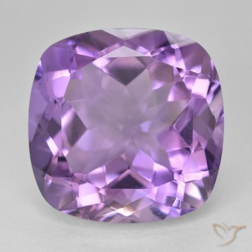 21.91ct Natural Violeta rosado Amatista, Forma Cojín, VVS