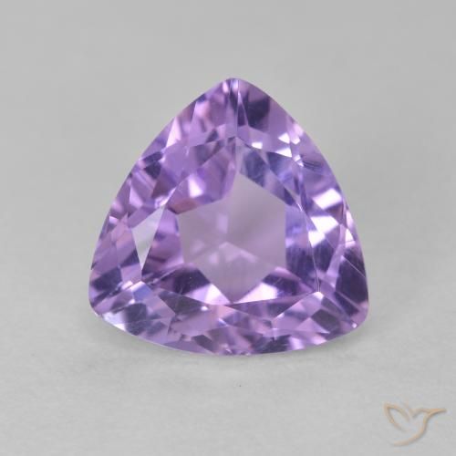 2.89ct Natural Violeta medio Amatista, Trillón, VS