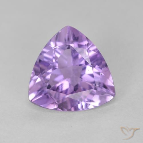 2.60ct Natural Violeta medio Amatista, Trillón, VS