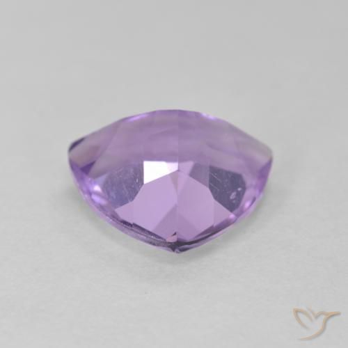 Amatista Violeta medio natural de 2.60 ct, Trillón, VS