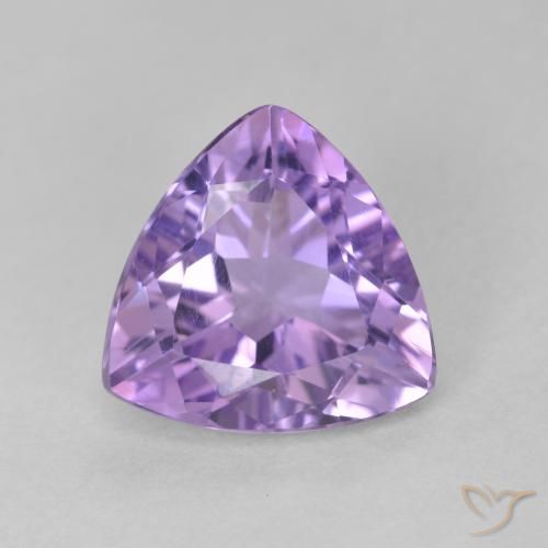 2.72ct Natural Violeta medio Amatista, Trillón, VS