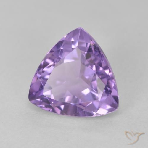 Amatista Violeta iris natural de 3.03 ct, Trillón, VS