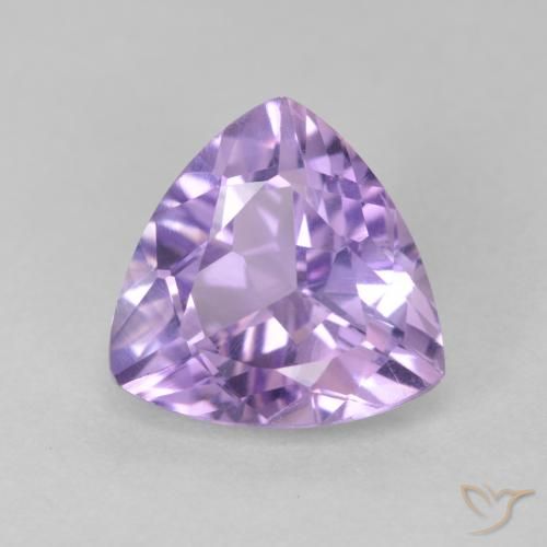 2.84ct Natural Violeta medio Amatista, Trillón, VS