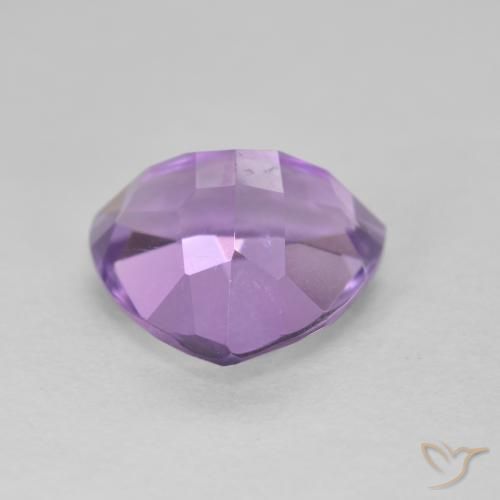 Amatista Violeta iris natural de 3.01 ct, Trillón, VS