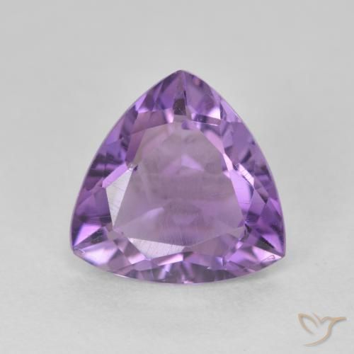 2.75ct Natural Violeta medio Amatista, Trillón, VS