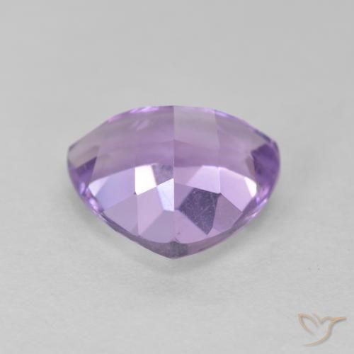 Amatista Violeta rosado natural de 2.94 ct, Trillón, VS