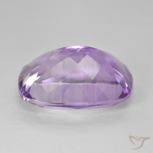 Amatista Violeta oscuro natural de 13.08 ct, Forma Cojín, VVS