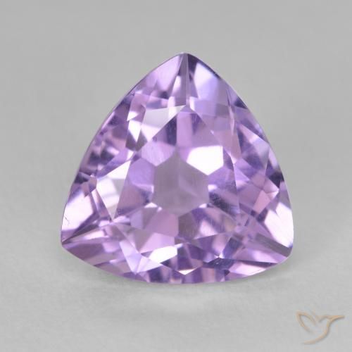 3.08ct Natural Violeta rosado Amatista, Trillón, VS, Photo A