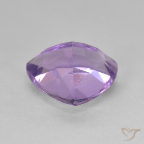Amatista Violeta iris intenso natural de 2.81 ct, Trillón, VS