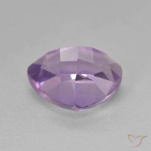 Amatista Violeta iris intenso natural de 2.82 ct, Trillón, VS