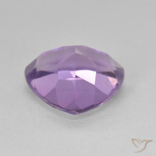 Amatista Violeta rosado natural de 2.82 ct, Trillón, VS