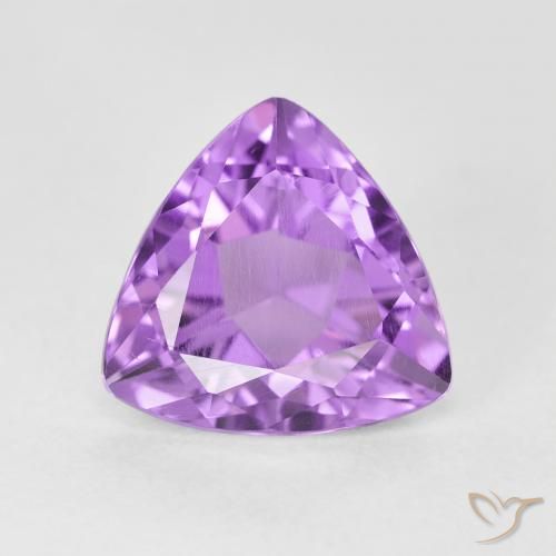 3.01ct Natural Violeta rosáceo medio Amatista, Trillón, VS