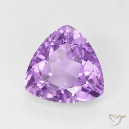 Amatista Violeta rosado natural de 2.74 ct, Trillón, VS