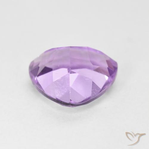 Amatista Violeta rosado natural de 2.74 ct, Trillón, VS