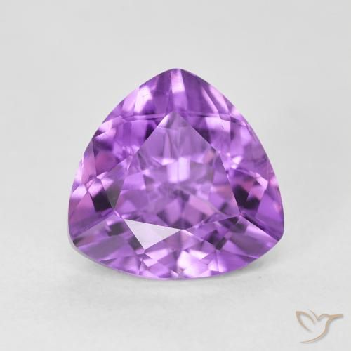 3.13ct Natural Violeta rosado Amatista, Trillón, VS