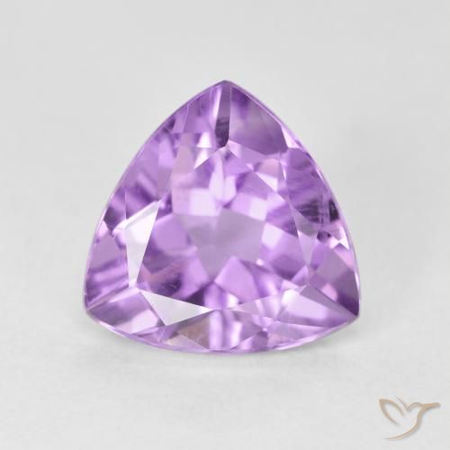 2.80ct Natural Violeta claro Amatista, Trillón, VS