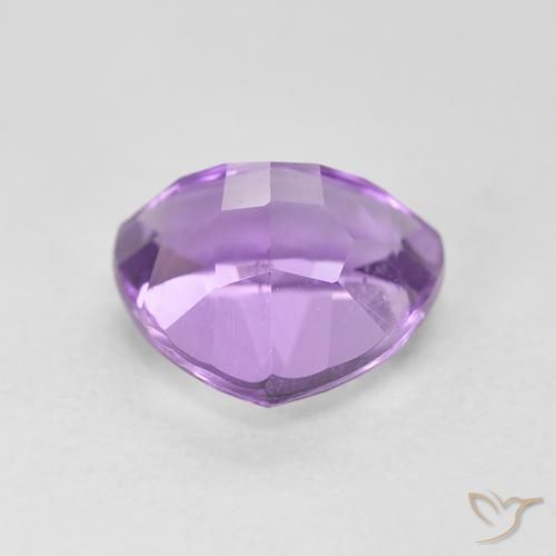 Amatista Violeta rosado natural de 3.19 ct, Trillón, VS