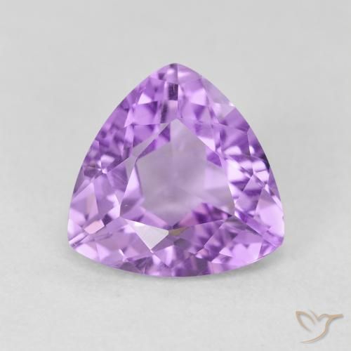 2.86ct Natural Violeta medio Amatista, Trillón, VS