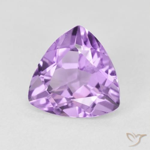 Amatista Violeta rosado natural de 2.79 ct, Trillón, VS