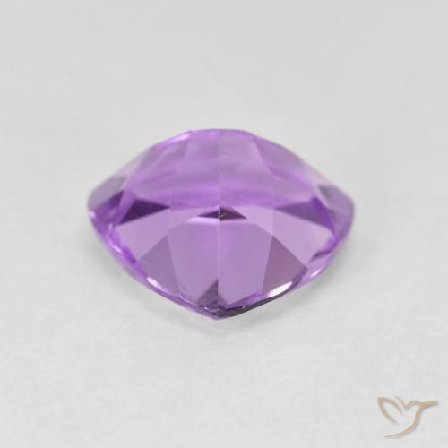 Amatista Violeta rosado natural de 2.79 ct, Trillón, VS