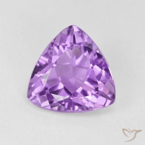 2.57ct Natural Violeta rosáceo medio Amatista, Trillón, VS
