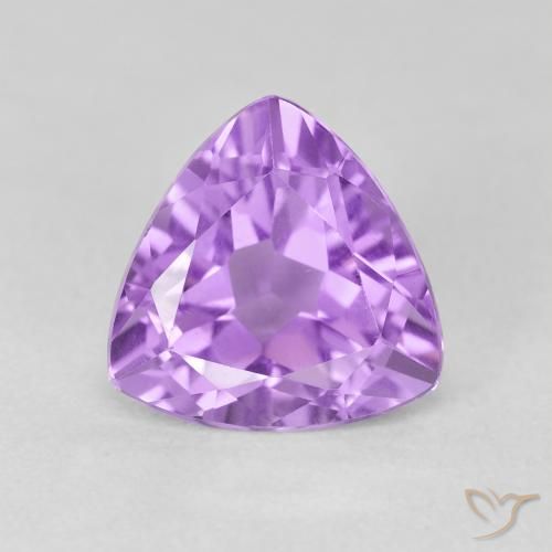 3.02ct Natural Violeta rosáceo claro Amatista, Trillón, VS