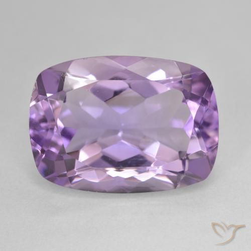 13.39ct Natural Violeta medio Amatista, Forma Cojín, VVS