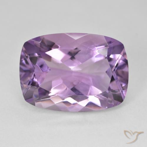 13.07ct Natural Violeta iris Amatista, Forma Cojín, VVS
